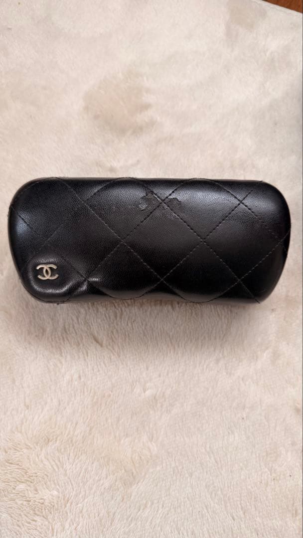 【美品】CHANELサングラス サイドリボン ケース付き　シャネル