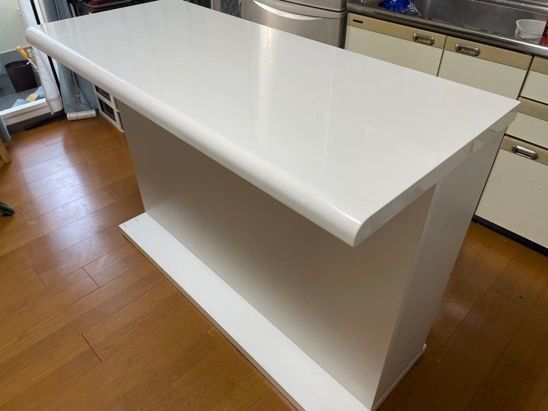 【美品】【☆なーみ☆】ニトリ バーカウンター パース2 収納付き