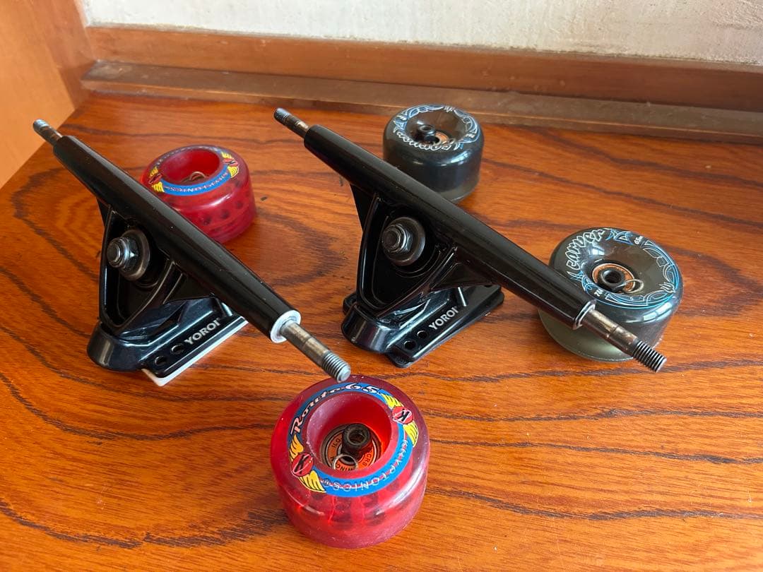 YOROI スケートボード トラックとウィールセット
