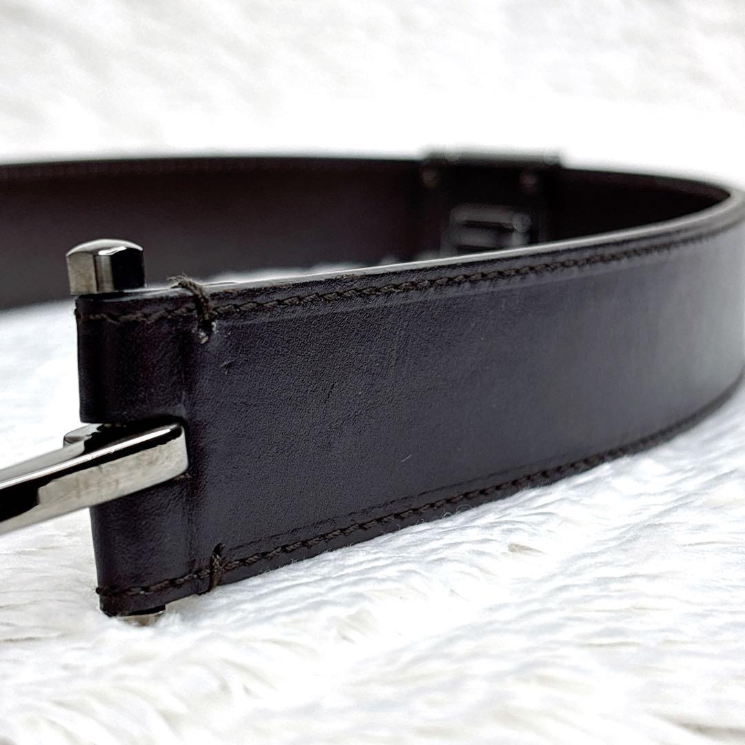 一級品✨GUCCI グッチ ホースビットベルト　シルバー金具　イタリア製