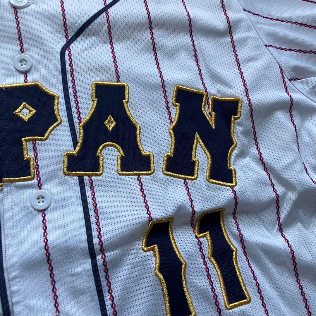 【刺繍 Lサイズ】ダルビッシュ有 WBC 2023 侍JAPAN ユニフォーム