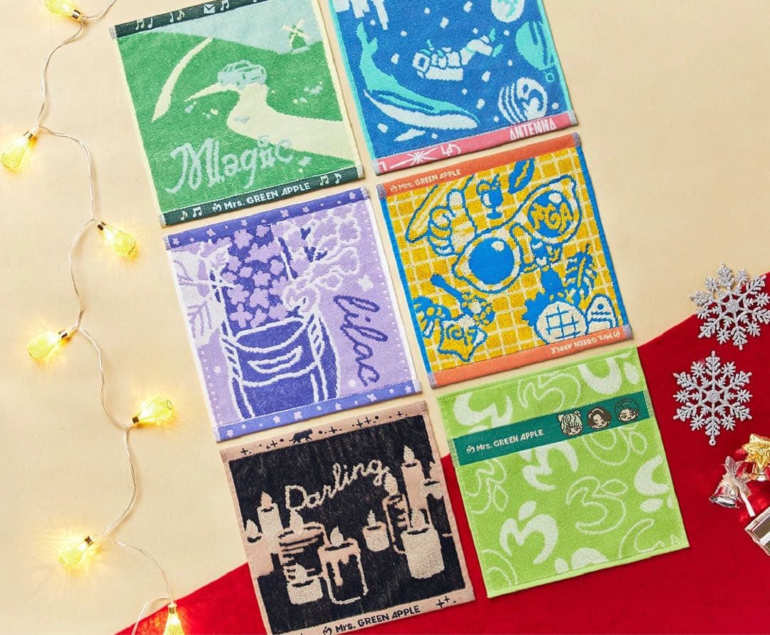 Mrs. GREEN APPLE一番くじ２3点セット