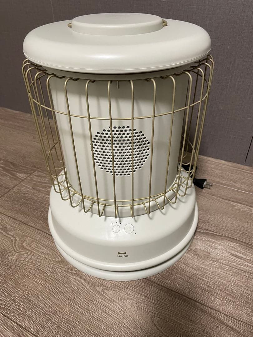 BRUNO ブルーノ 全方位型ファンヒーター　グレージュ　美品