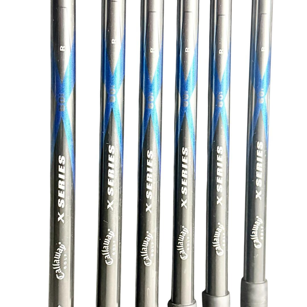 Callaway キャロウェイ アイアンセット 6本 フレックス R 初心者 右