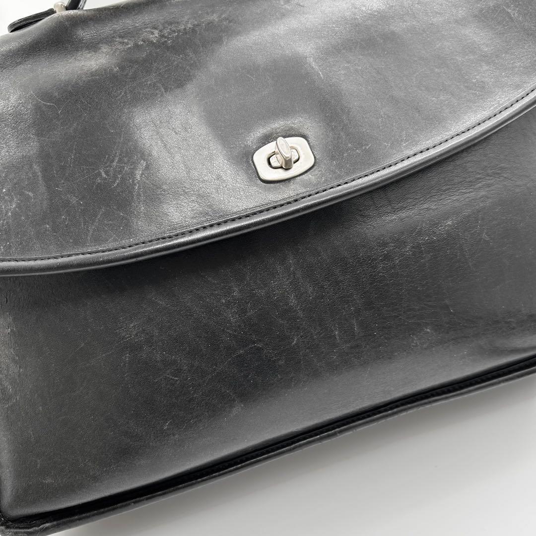 Old Coach Business Bag Shoulder 2way A4◎