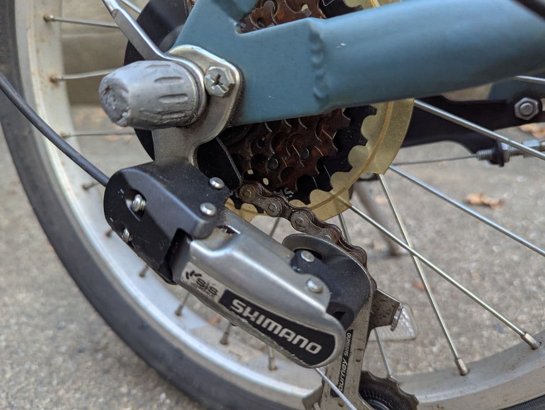 ブリヂストン　マークローザf　１８インチ 折りたたみ自転車