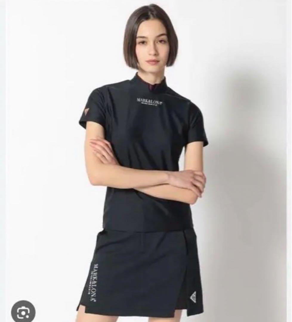 マークアンドロナ モックネック ゴルフウェア