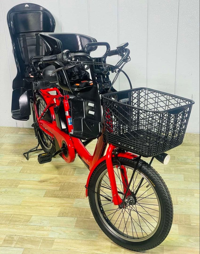 3052パナソニック16アンペア　3人乗り対応子供乗せ　電動アシスト自転車