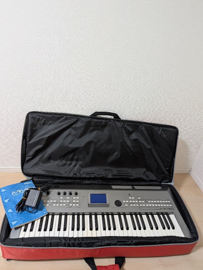 YAMAHA MM6 シンセサイザー 61鍵盤 中古　ソフトケース