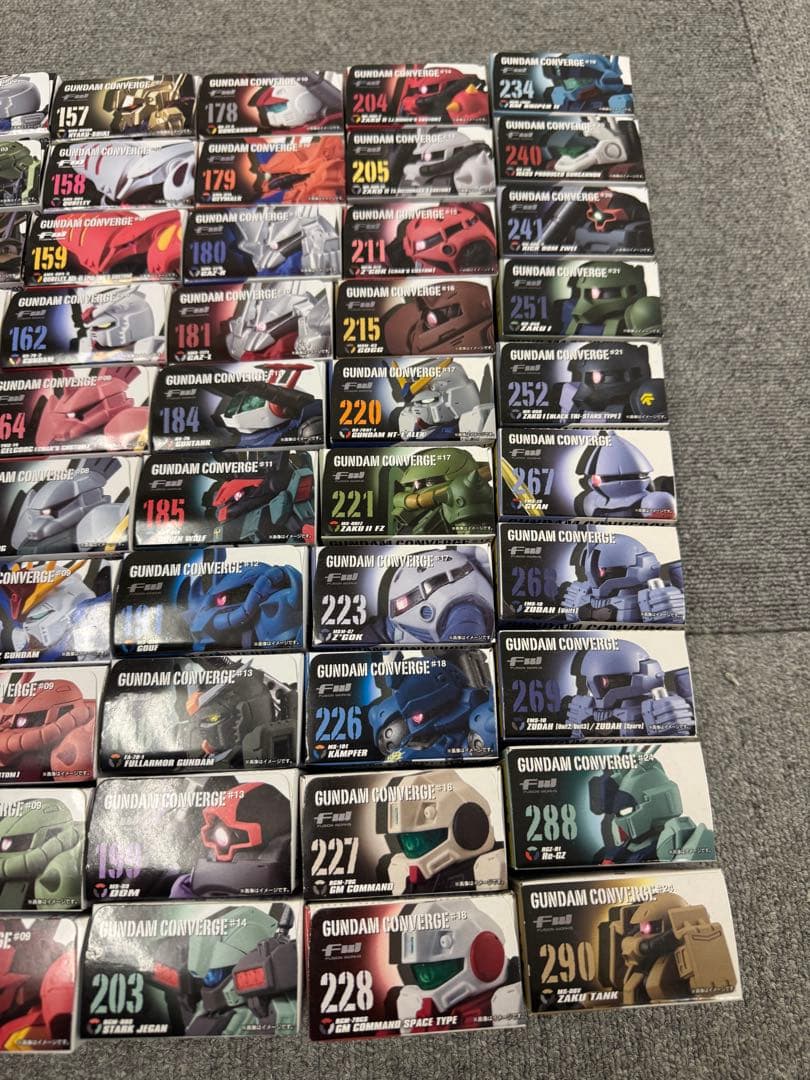 未開封GUNDAM CONVERGE フィギュアセット EX YOKOHAMA