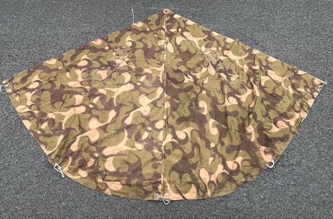 [ヤマちゃん] 初期　軍幕　ハンガリー軍　ポンチョテント　1枚