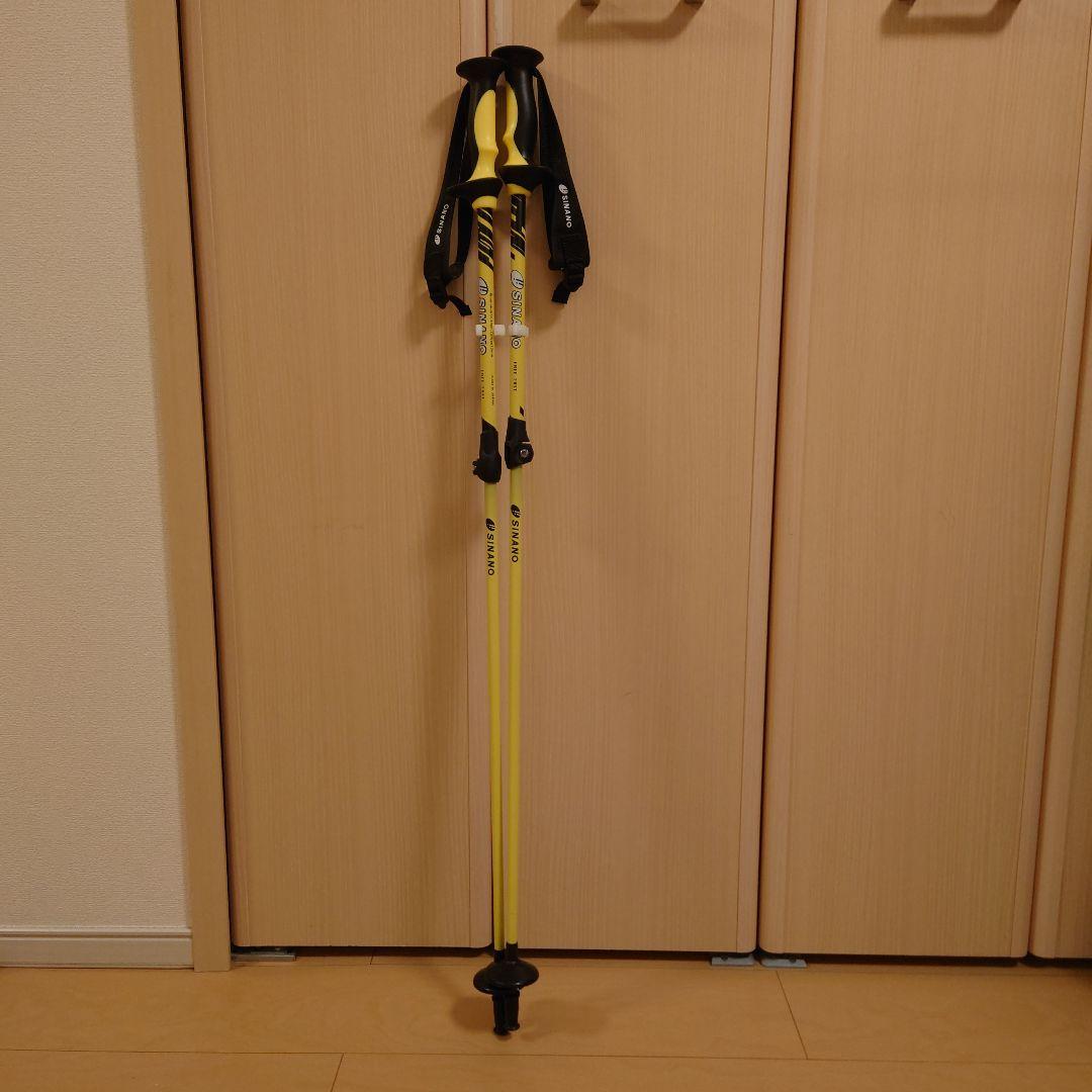 SINANO 伸縮 スキー ストック　フリーファスト