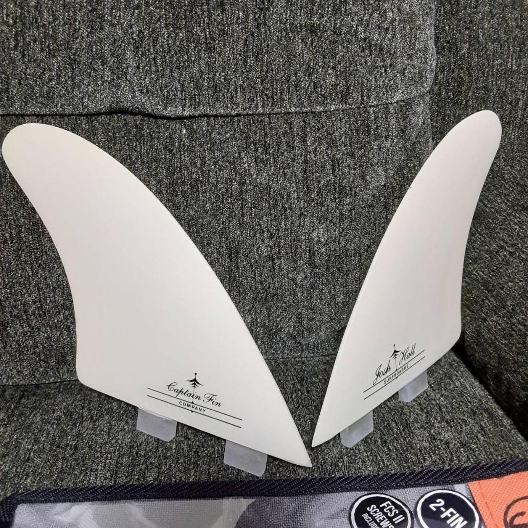 希少キャプテンフィンJOSH HALL TWIN KEEL フィン 2枚セット