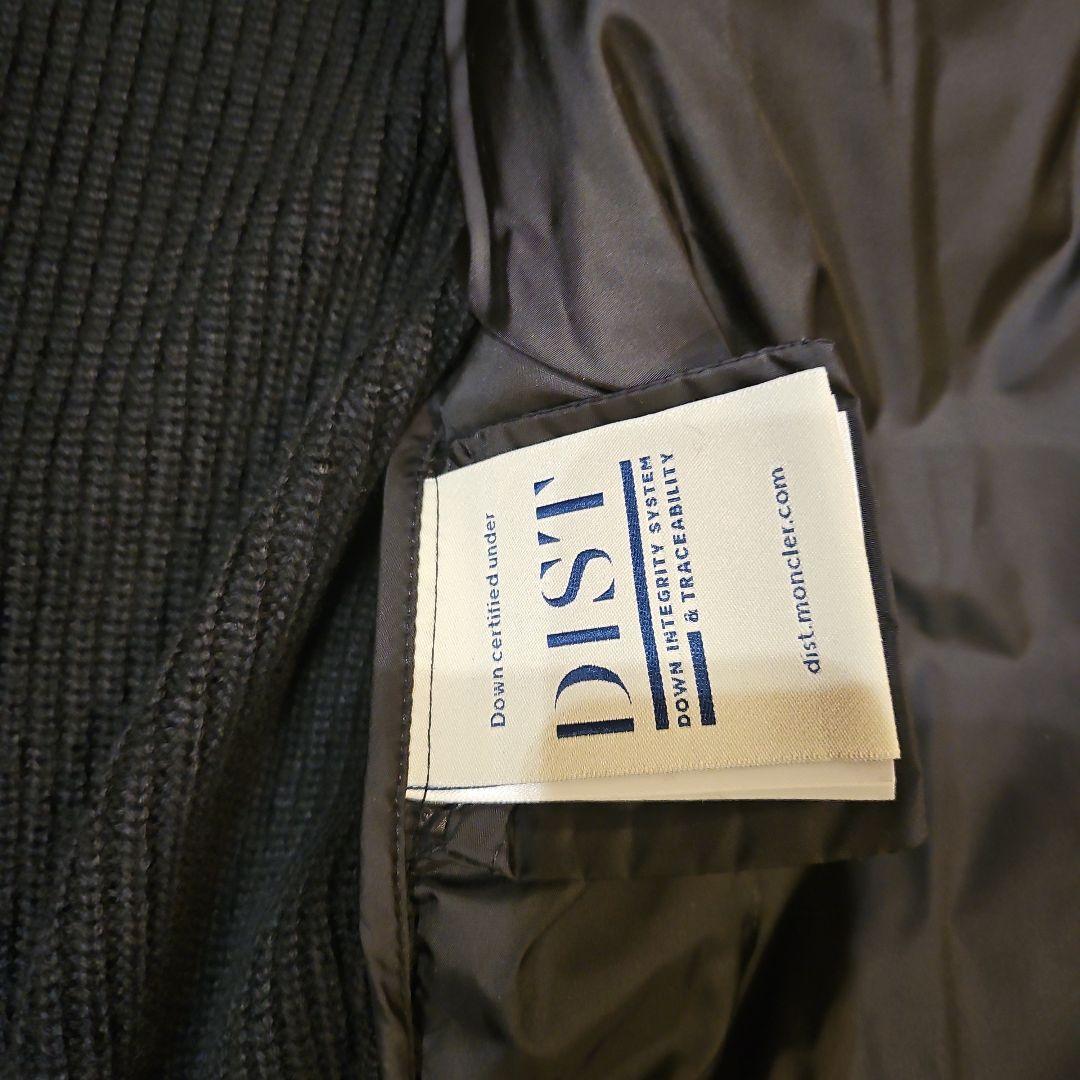 テロン⭐MONCLER ブラックダウンニット　 フード付き