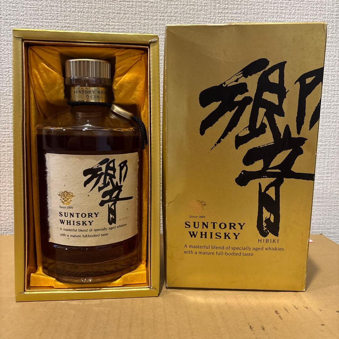 サントリーウイスキー響　裏ゴールドラベル　箱付き　未開封（12）