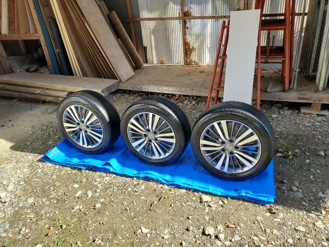 オデッセイ RC4 純正 17インチ タイヤ・ホイールセット 1本