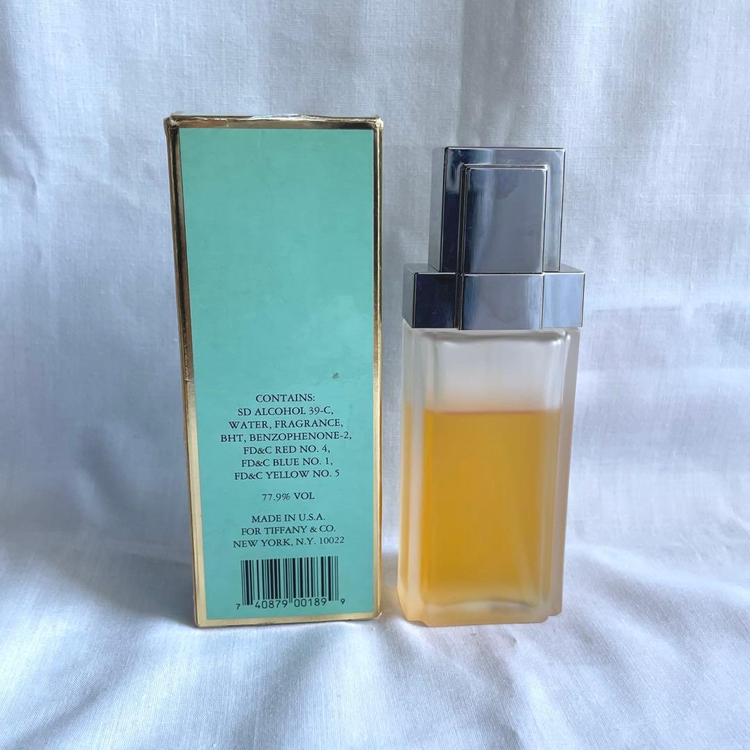 Tiffany Eau de Toilette 50ml　廃盤品　残量7割ほど