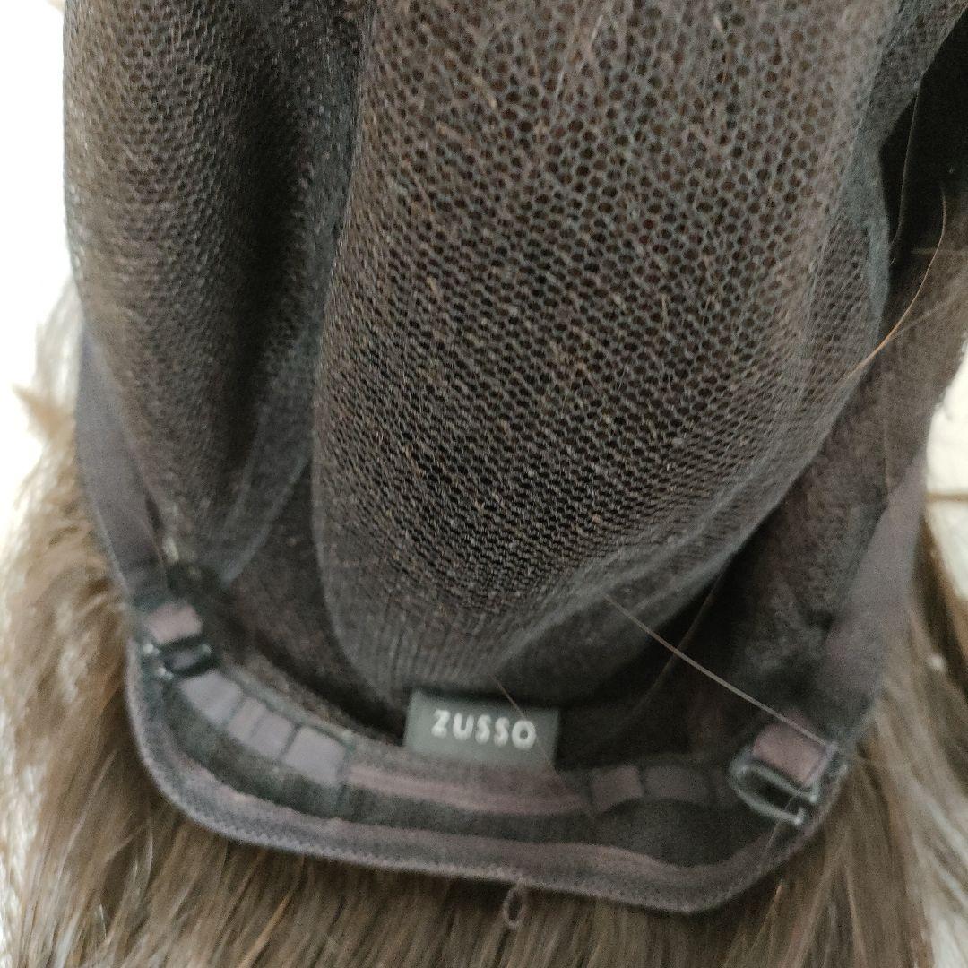 美品 ウルフヘア ウィッグ メッシュいり