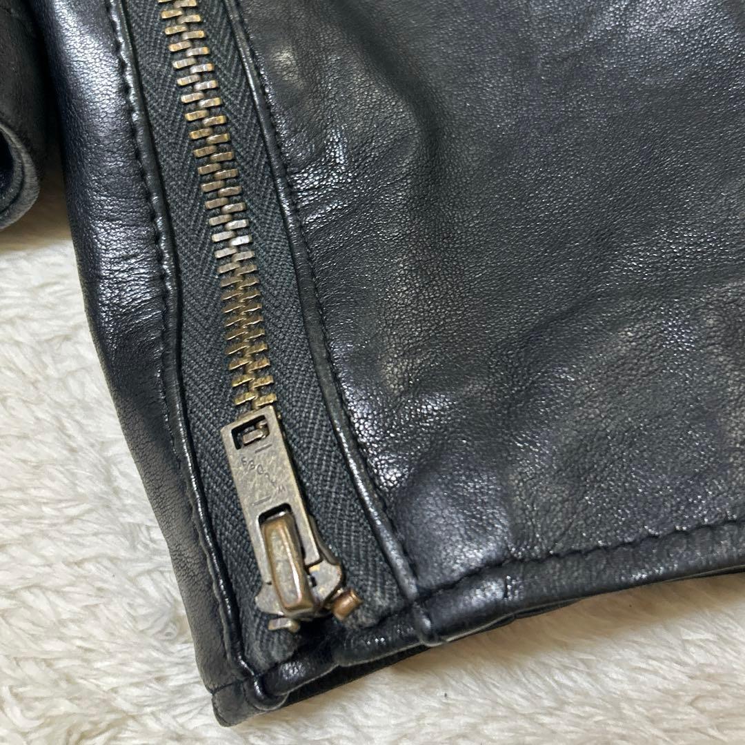 ヒステリックグラマー レザージャケット 山羊革 サイズfree ブラック