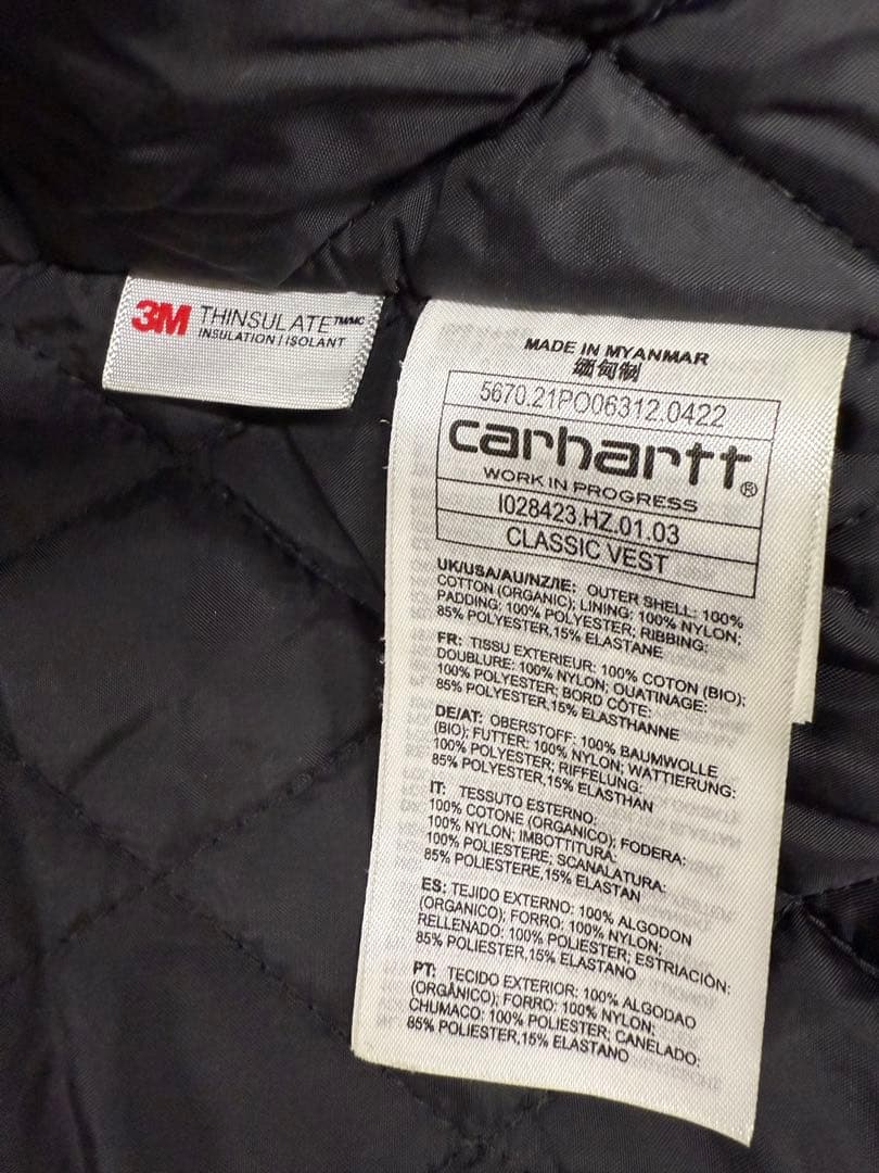Carhartt ブラウン ベスト XL