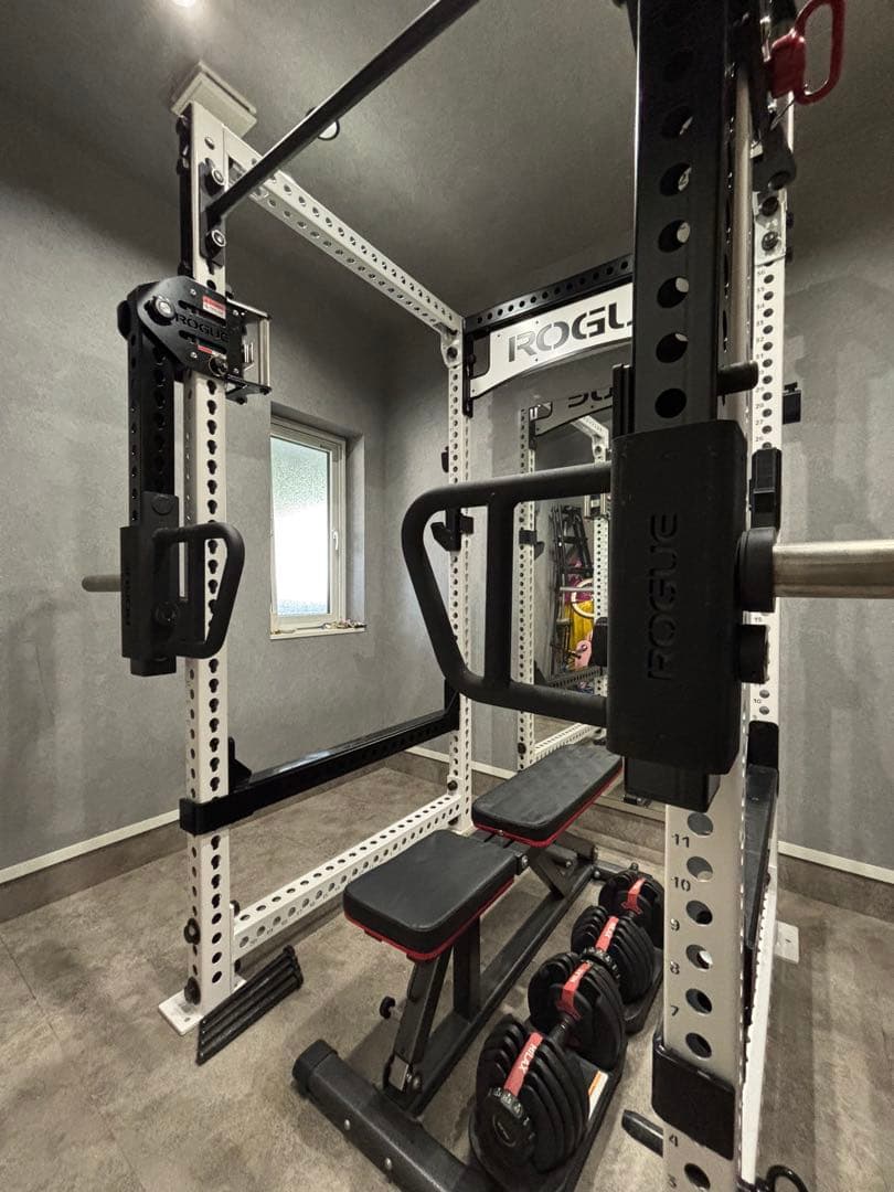 Rogue RM-4 パワーラック　モンスターラック　トロリーレバーアーム等