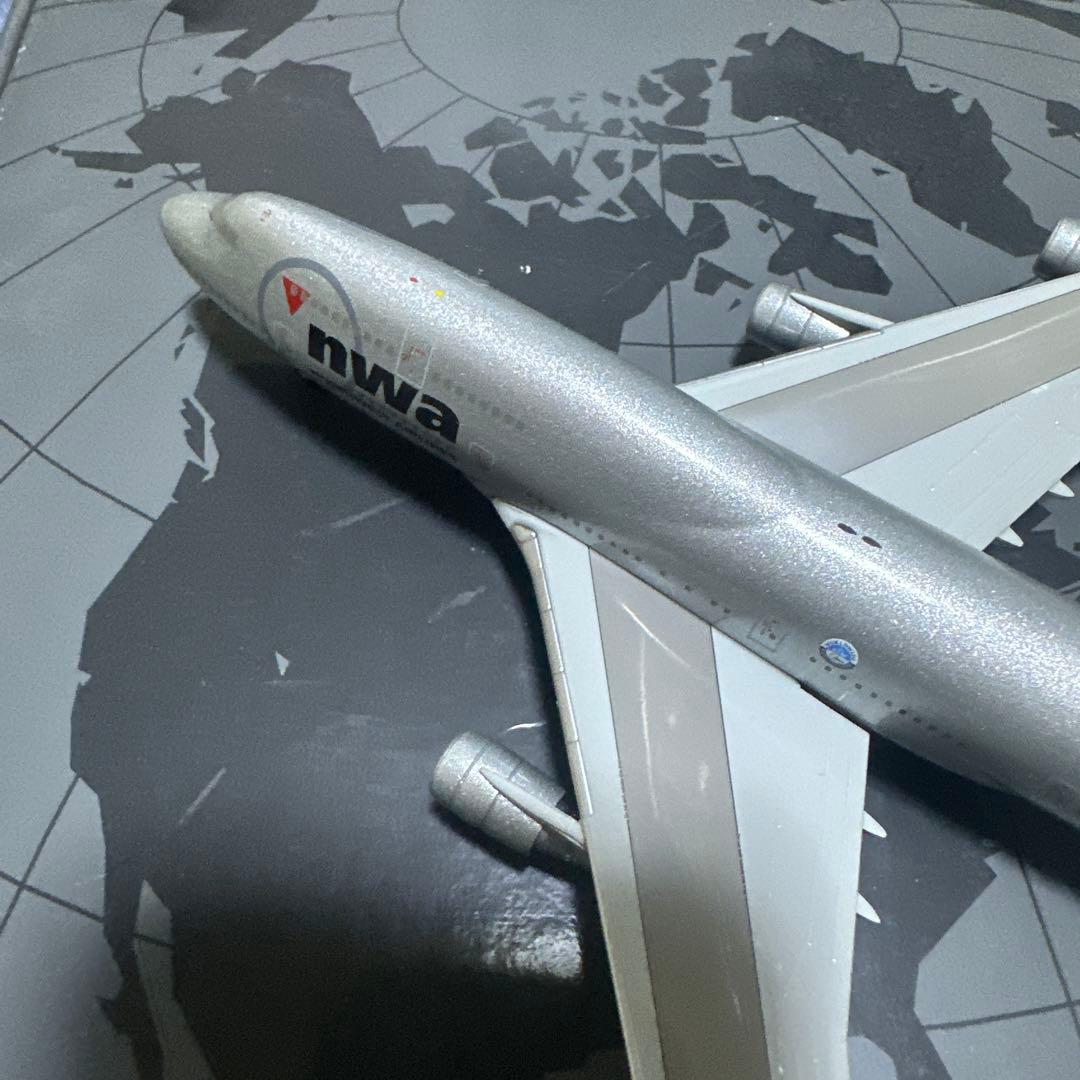 ノースウエストB747-400 1/300 hogan限定品未展示　NWA 貴重