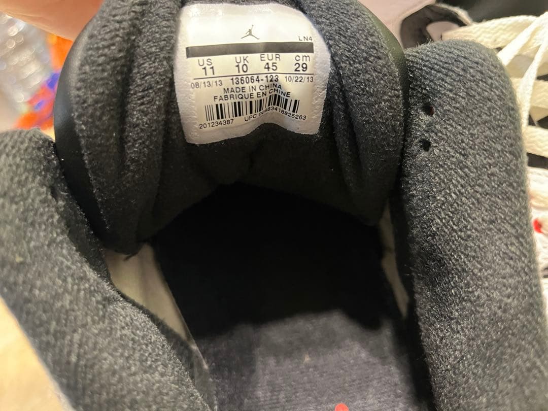 【コロコロ】AirJordan3 ホワイト セメント インフラレッド