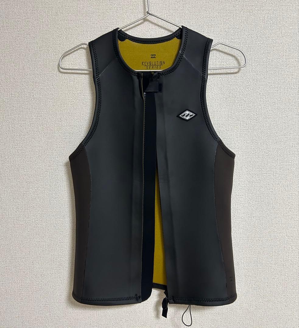 BILLABONG フロントジップベストタッパー