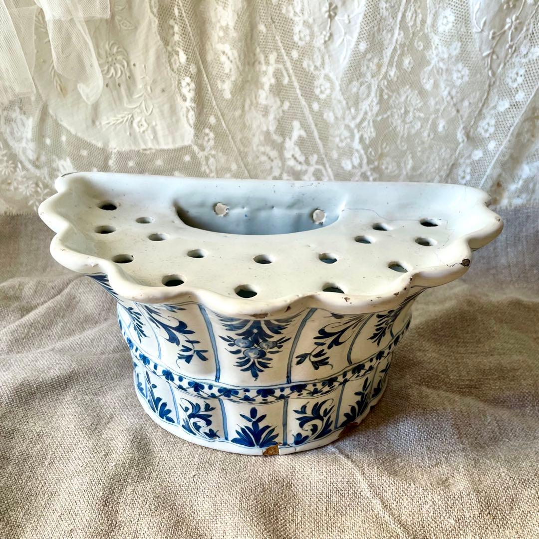 【希少・レア】1700年代ブーケティエ　花器　18世紀　フランスアンティーク