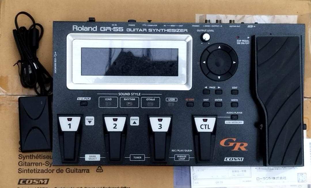 Guitar Synth仕様 C by J Roland GK-3＆GR-55