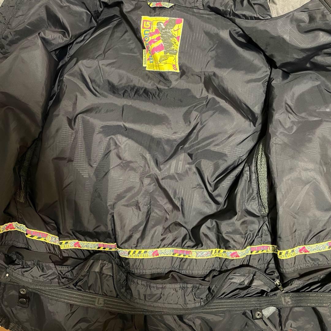 BURTONバートンスキージャケットスノーボードウェアパーカーフード黒ブラック赤
