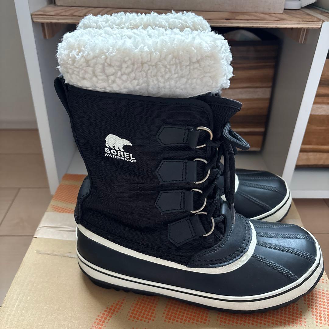 美品 ソレルSORELスノーブーツ 防寒防水 ウォータープルーフ　25cm