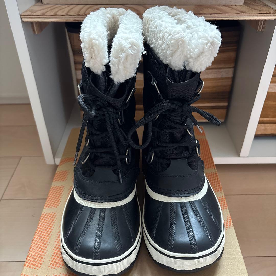 美品 ソレルSORELスノーブーツ 防寒防水 ウォータープルーフ　25cm