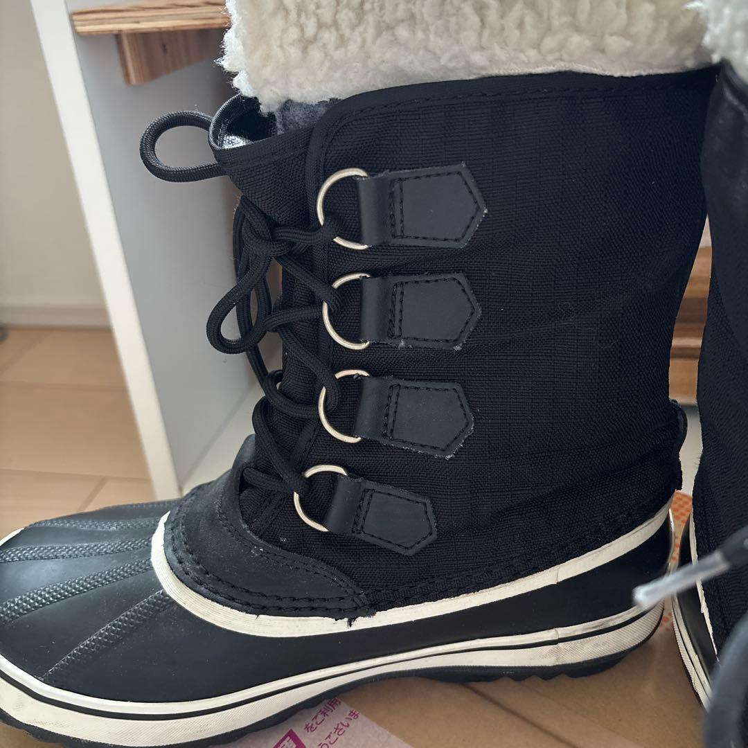 美品 ソレルSORELスノーブーツ 防寒防水 ウォータープルーフ　25cm