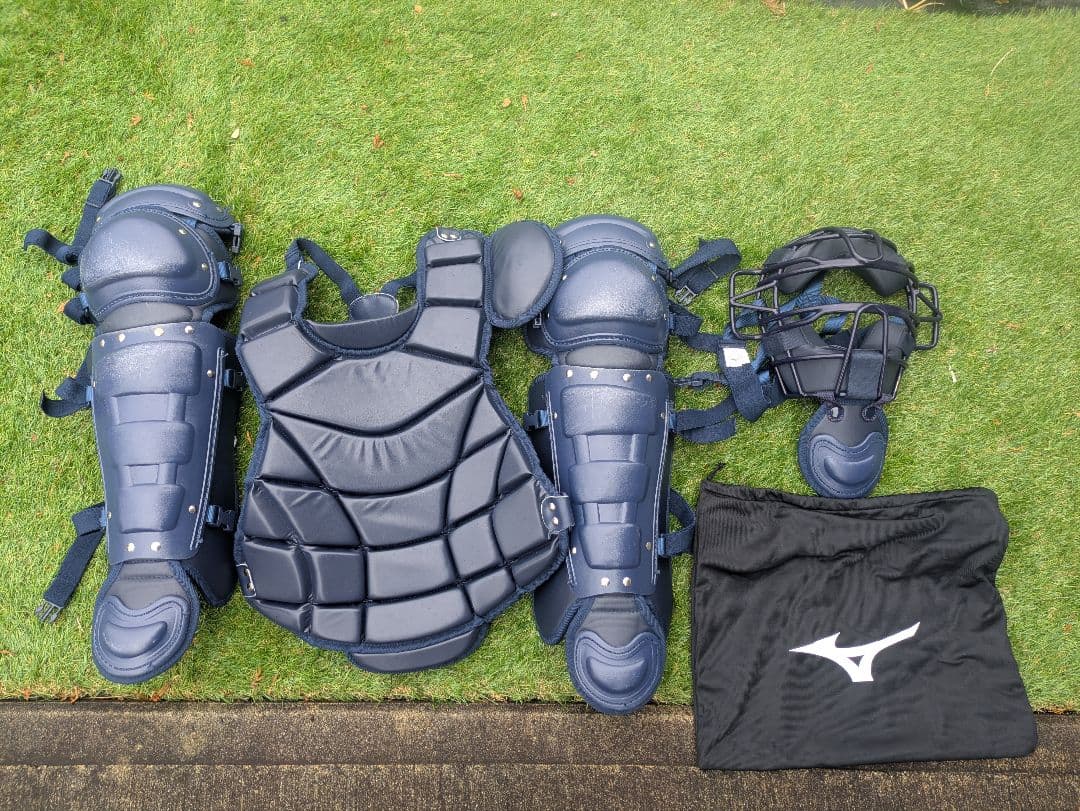 Mizuno キャッチャー用プロテクターセット