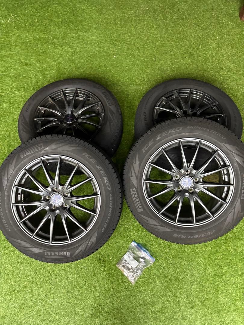 PIRELLI18インチ235\60R18タイヤセットマツダCX60スタッドレス