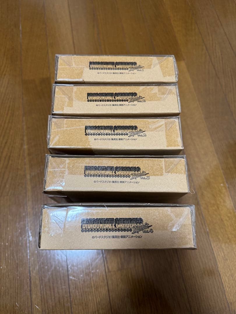 【新品未開封】ドラゴンボールカードダスリミックスvol.1〜4 2のみ2個