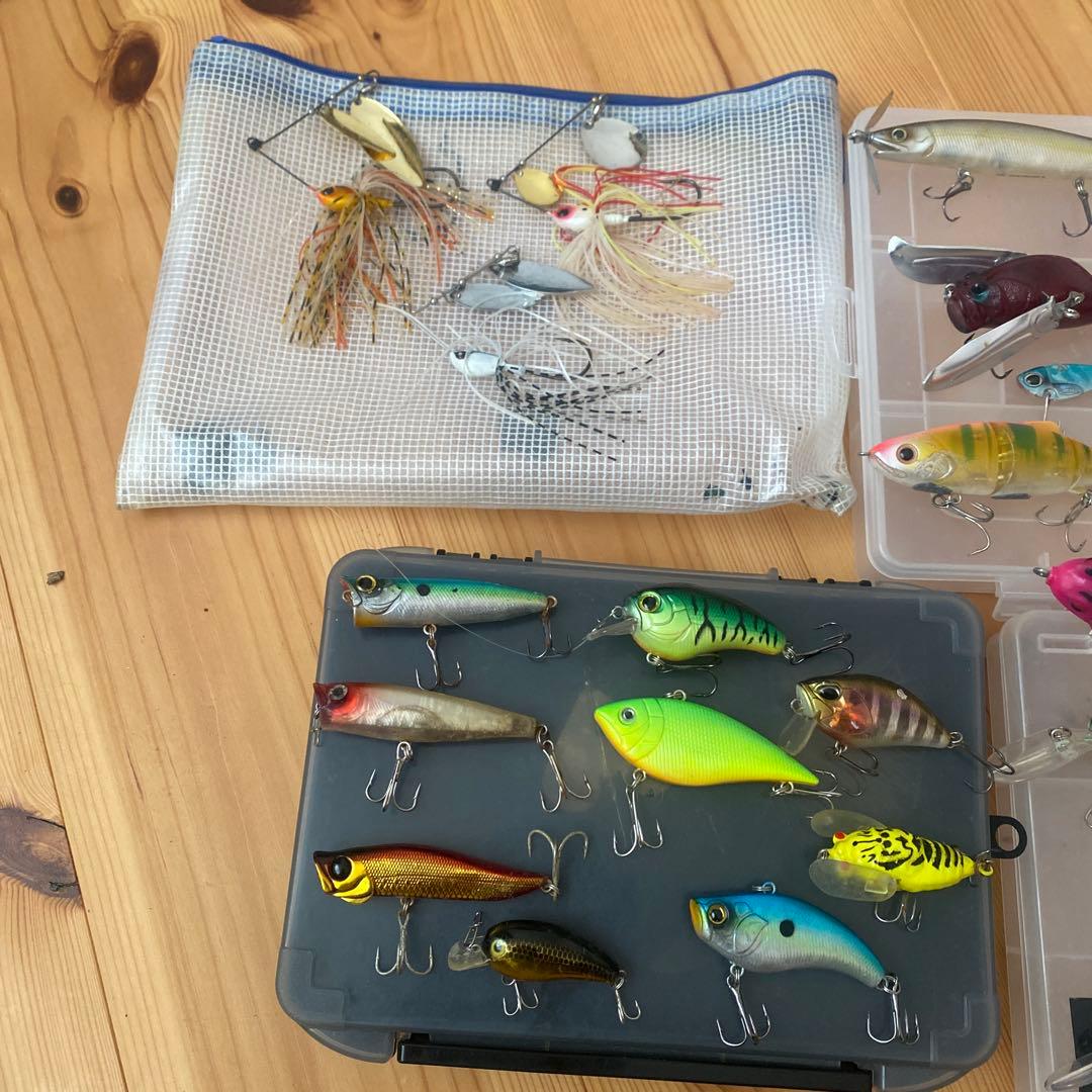 バス釣り　ワーム&ルアー　セット