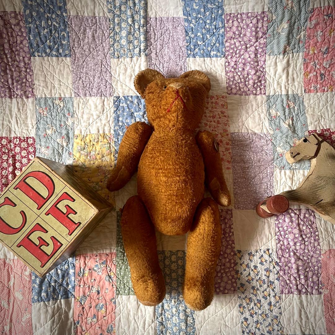 フランス♪アンティーク♪テディ ベア♪ぬいぐるみ