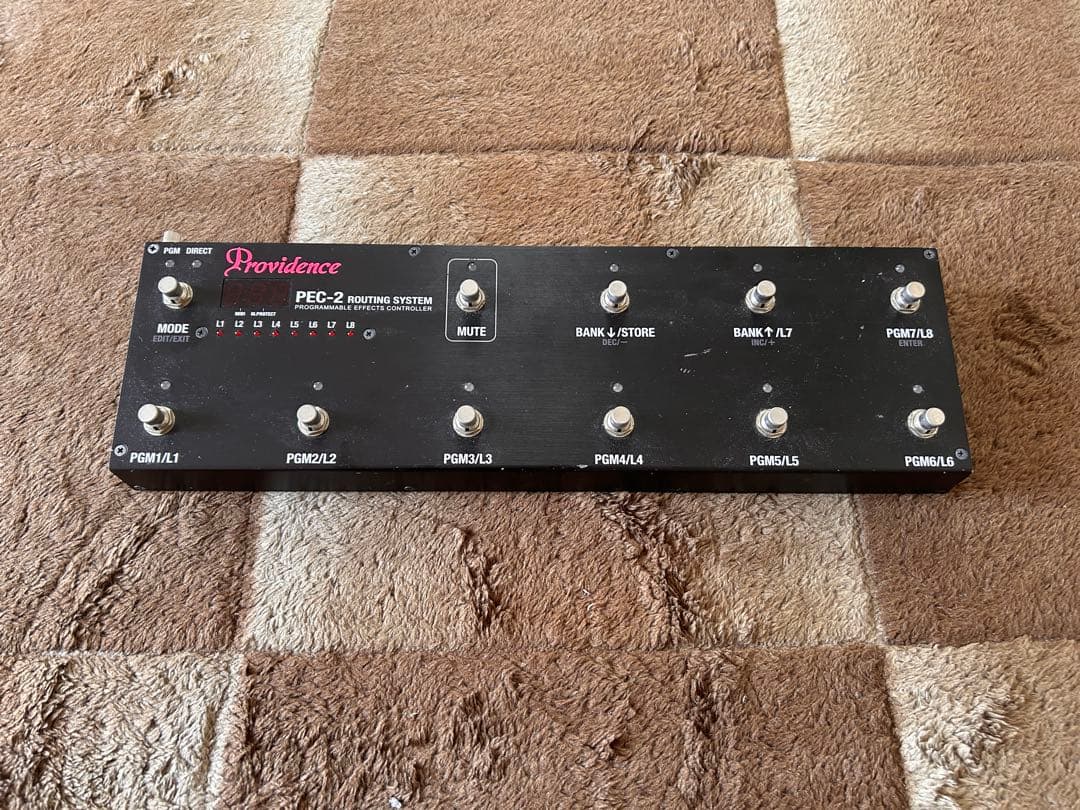 Providence PEC-2 MIDI対応 スイッチャー