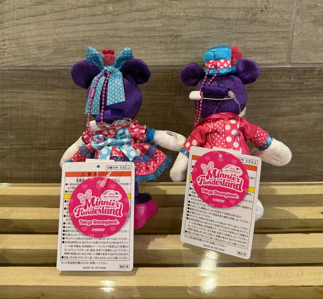 ミニーのファンダーランド ぬいぐるみバッジ