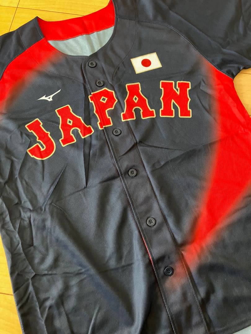 サムライジャパン各年代応援ユニフォーム5着セット　Lサイズ〜フリー未使用