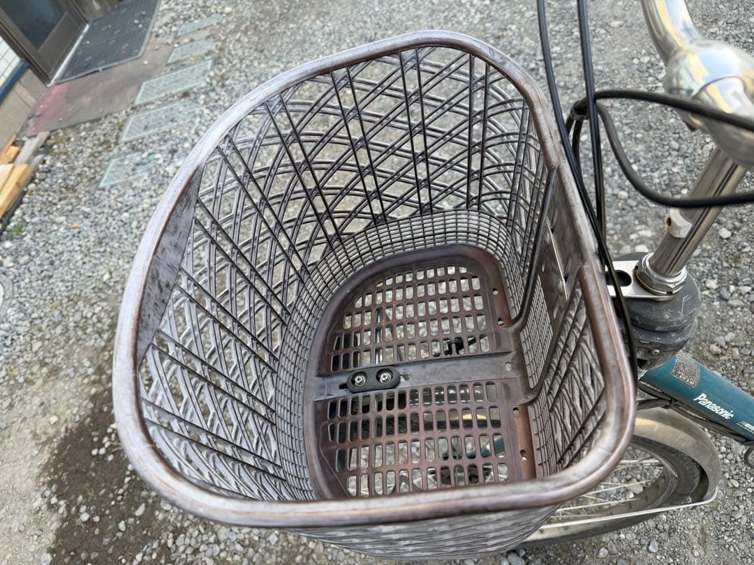 電動アシスト自転車 青色 26インチ