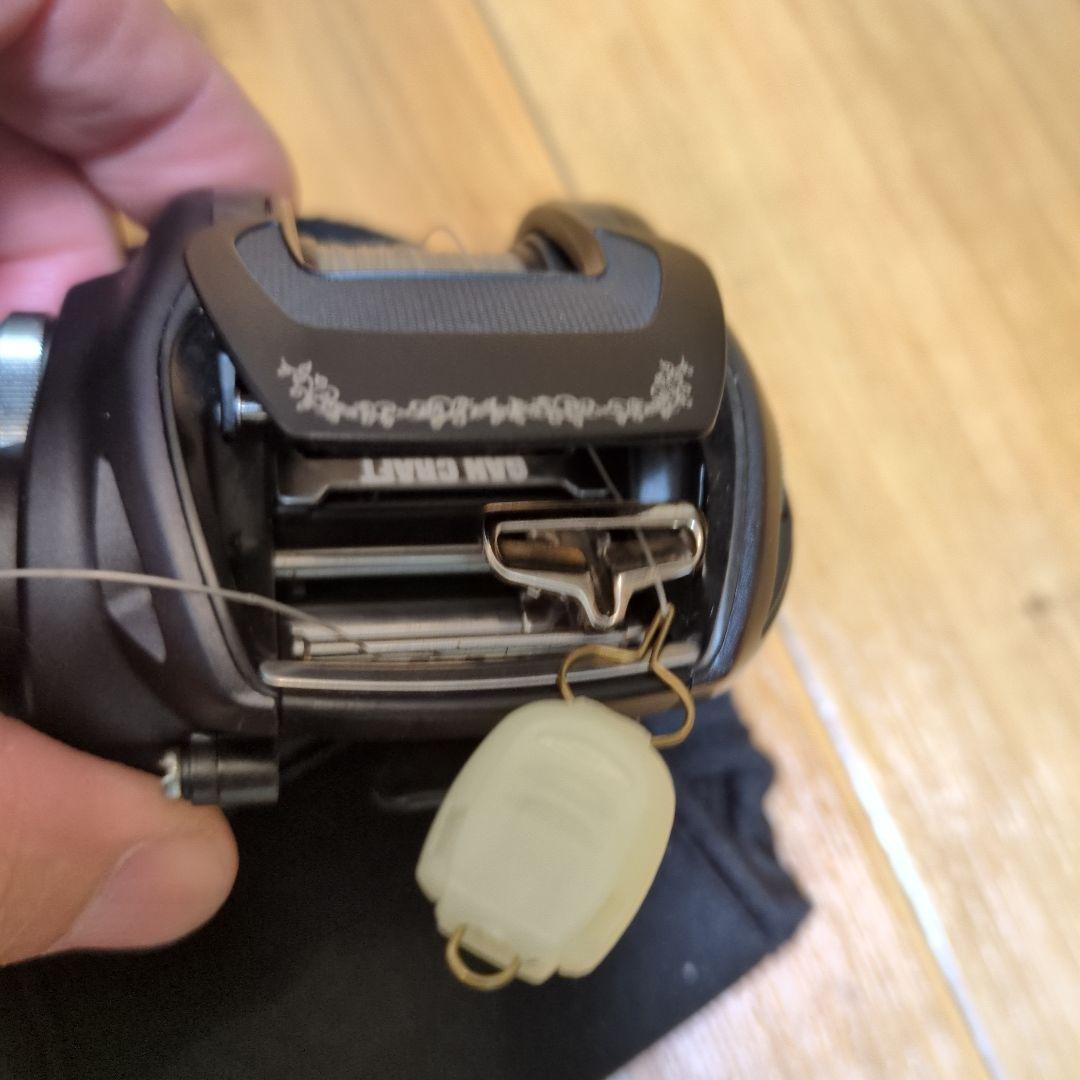 ガンクラフト　T3マーゴ　ベイトリール リールカバー付き