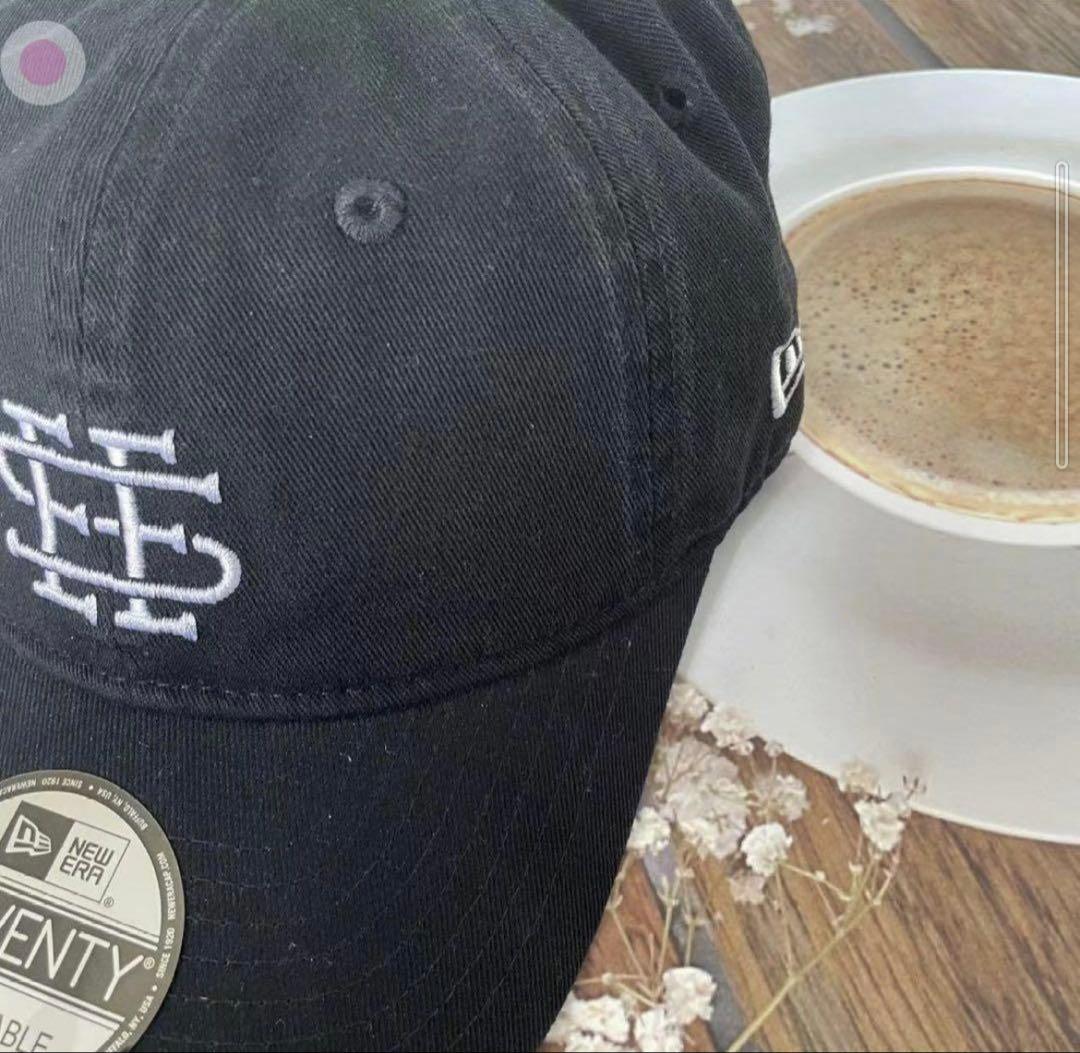 【美品】SEESEE NEW ERA 920CS ブラック キャップ 京都