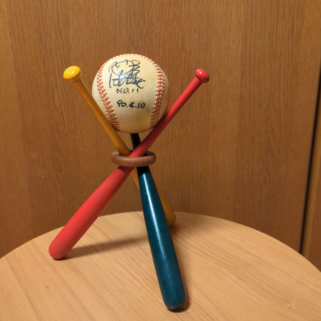 元近鉄バファローズ 野茂英雄選手直筆サインボール