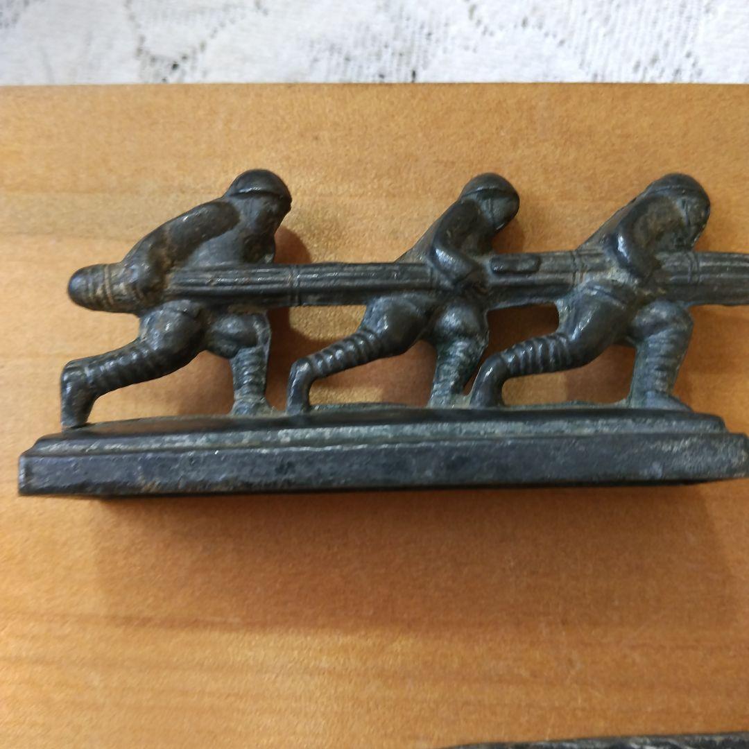 戦前のグリコのおまけ 戦艦と肉弾三銃士