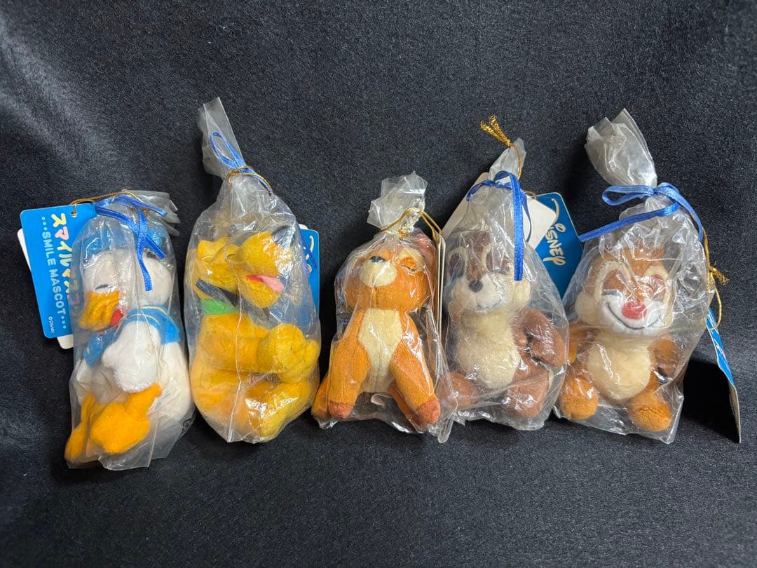 超希少●エポック社ディズニー スマイルマスコット 5体セット