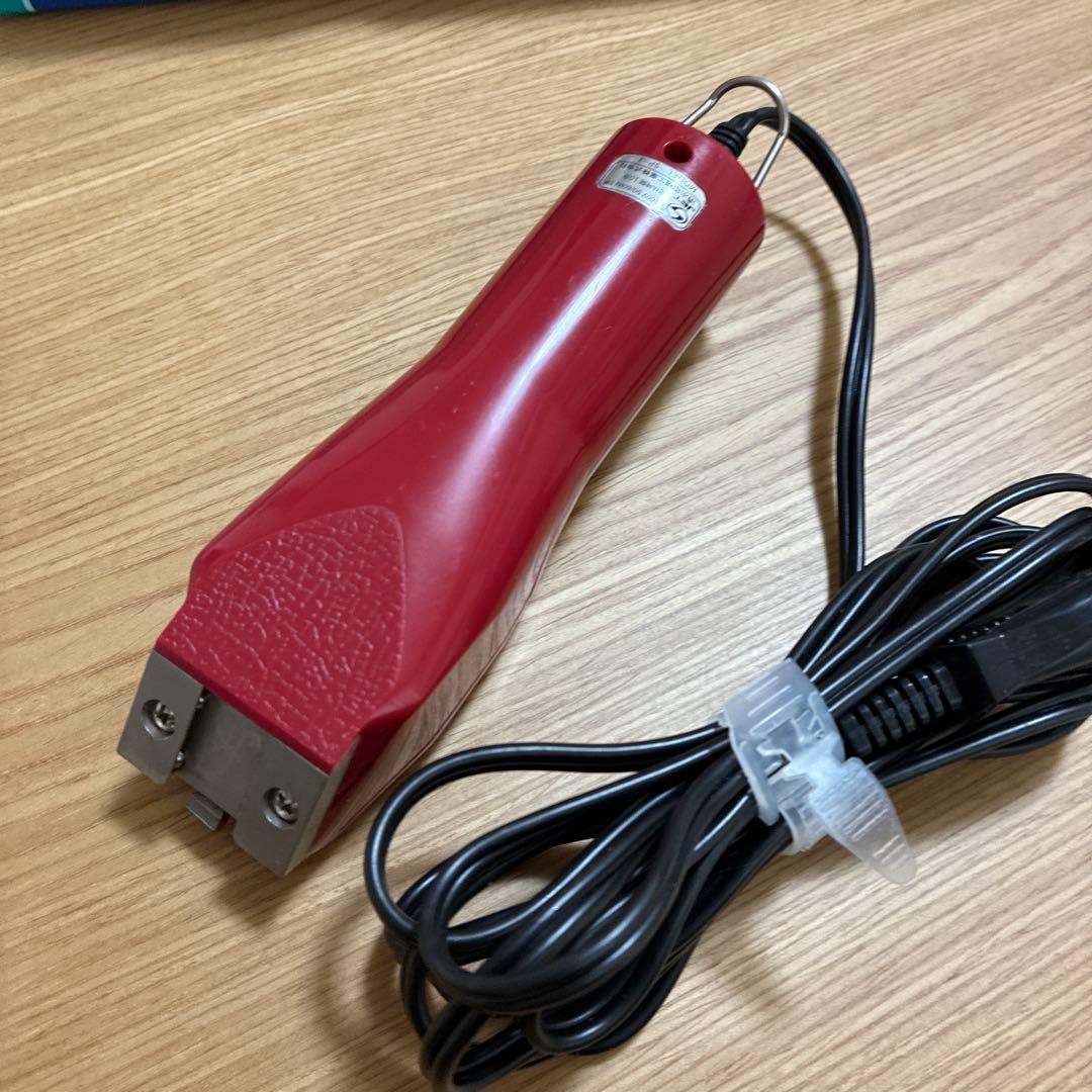 スピーディク　TAPIO SP-3 電動バリカン　ペットトリミング　レッド