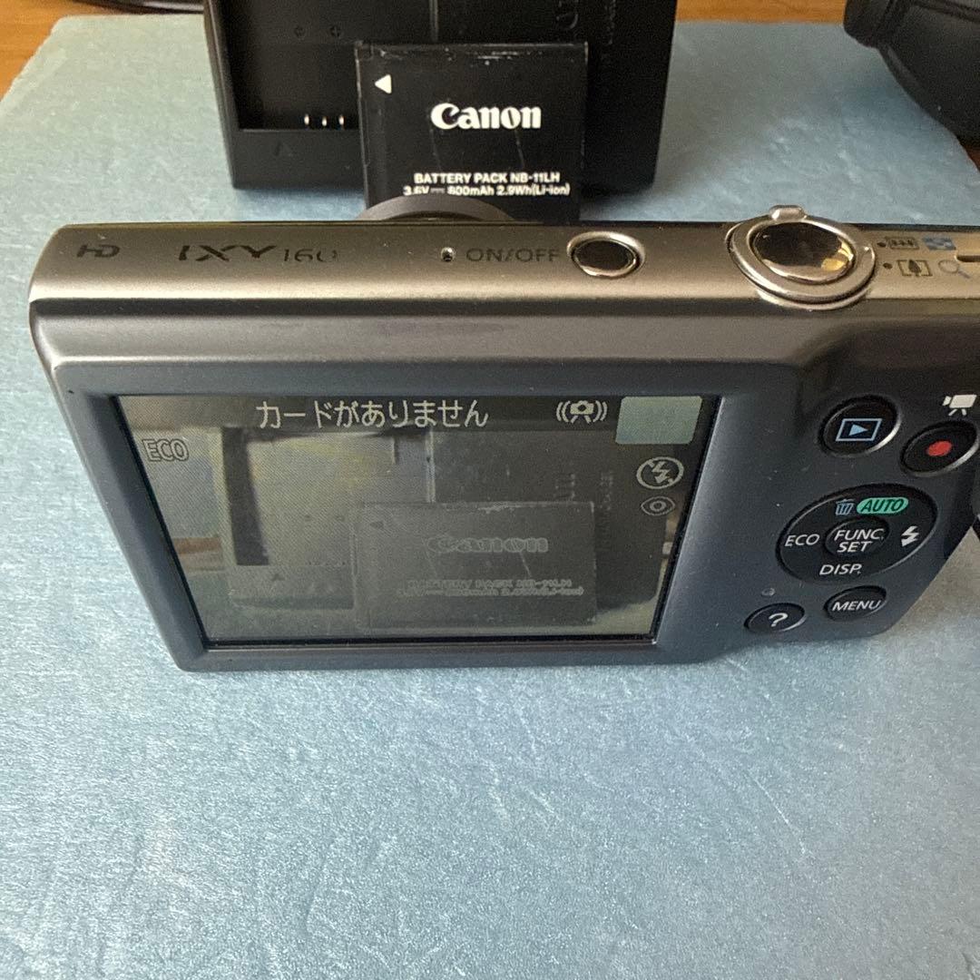 Canon IXY160コンパクトデジタルカメラ 稼動品